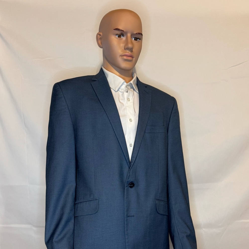 Kenneth Cole Men’s Suit – Blue, 2-Piece (44R / 37W)